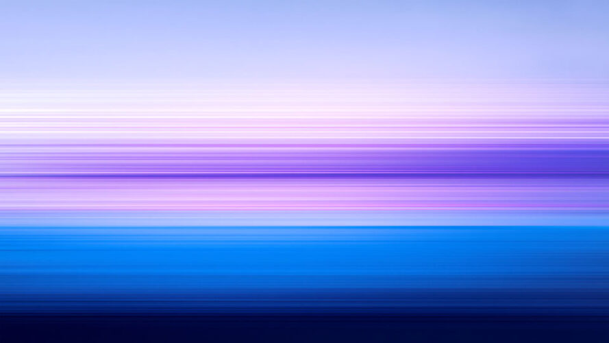 Serene gradient background in blue and purple