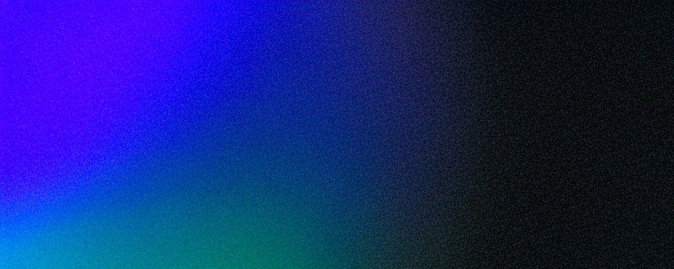 Dark blue gradient with grainy film effect