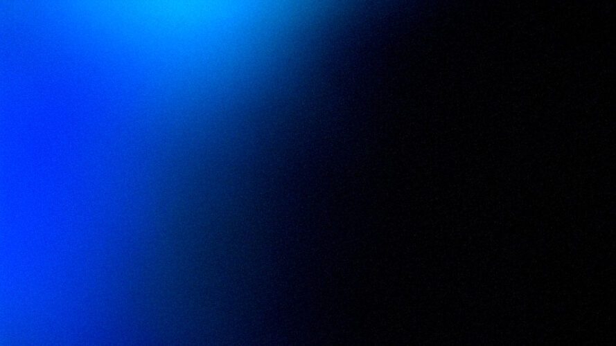 Smooth blue gradient with grainy effects