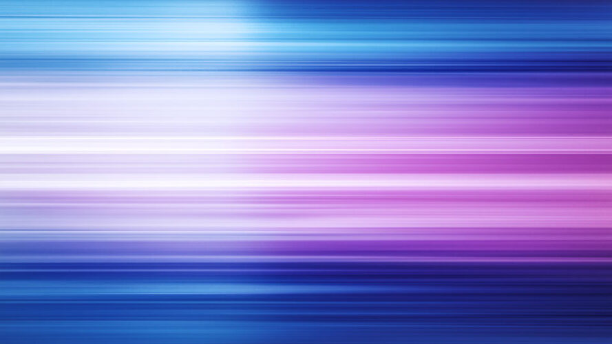 Blue and purple gradient background with speed lines