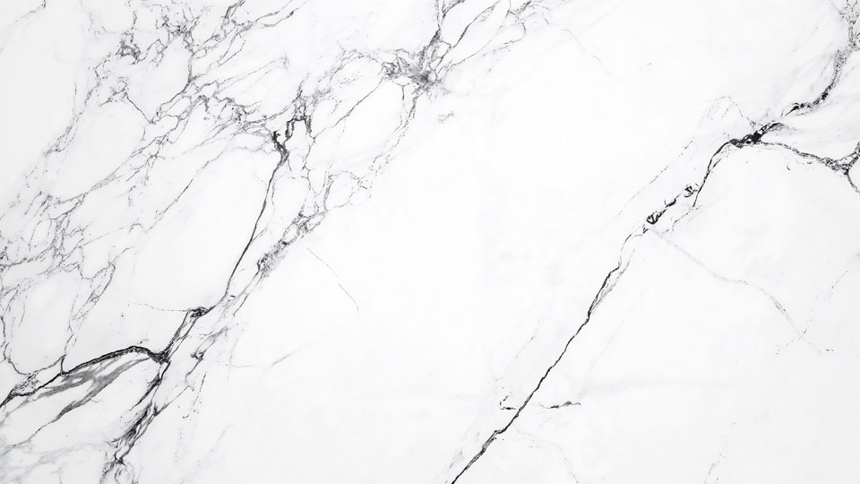 Pure white marble background with natural veins