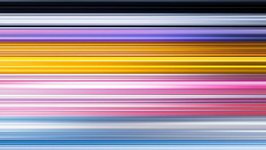Abstract gradient background with blurred stripes