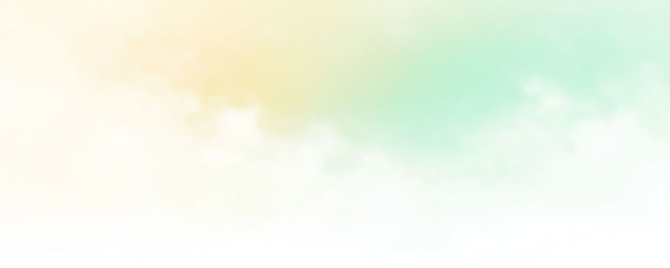 Soft watercolor cloud background in pastel tones