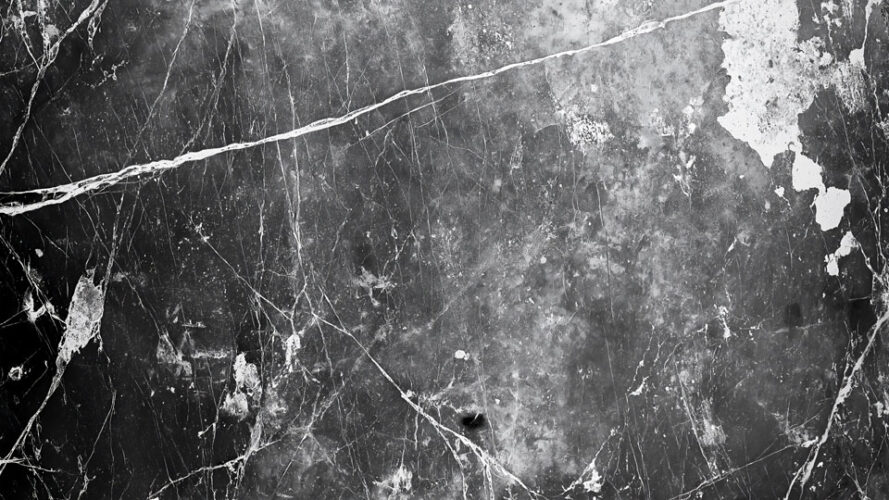 Grunge black and white cracked background