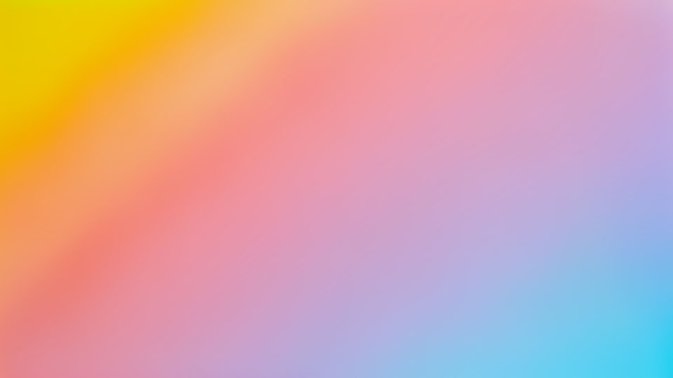 Pastel rainbow gradient background with a soft blur