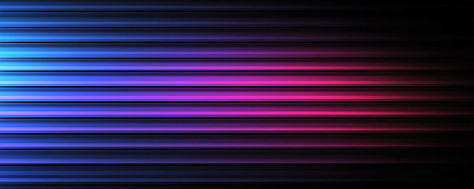 Glowing blue and purple light gradient